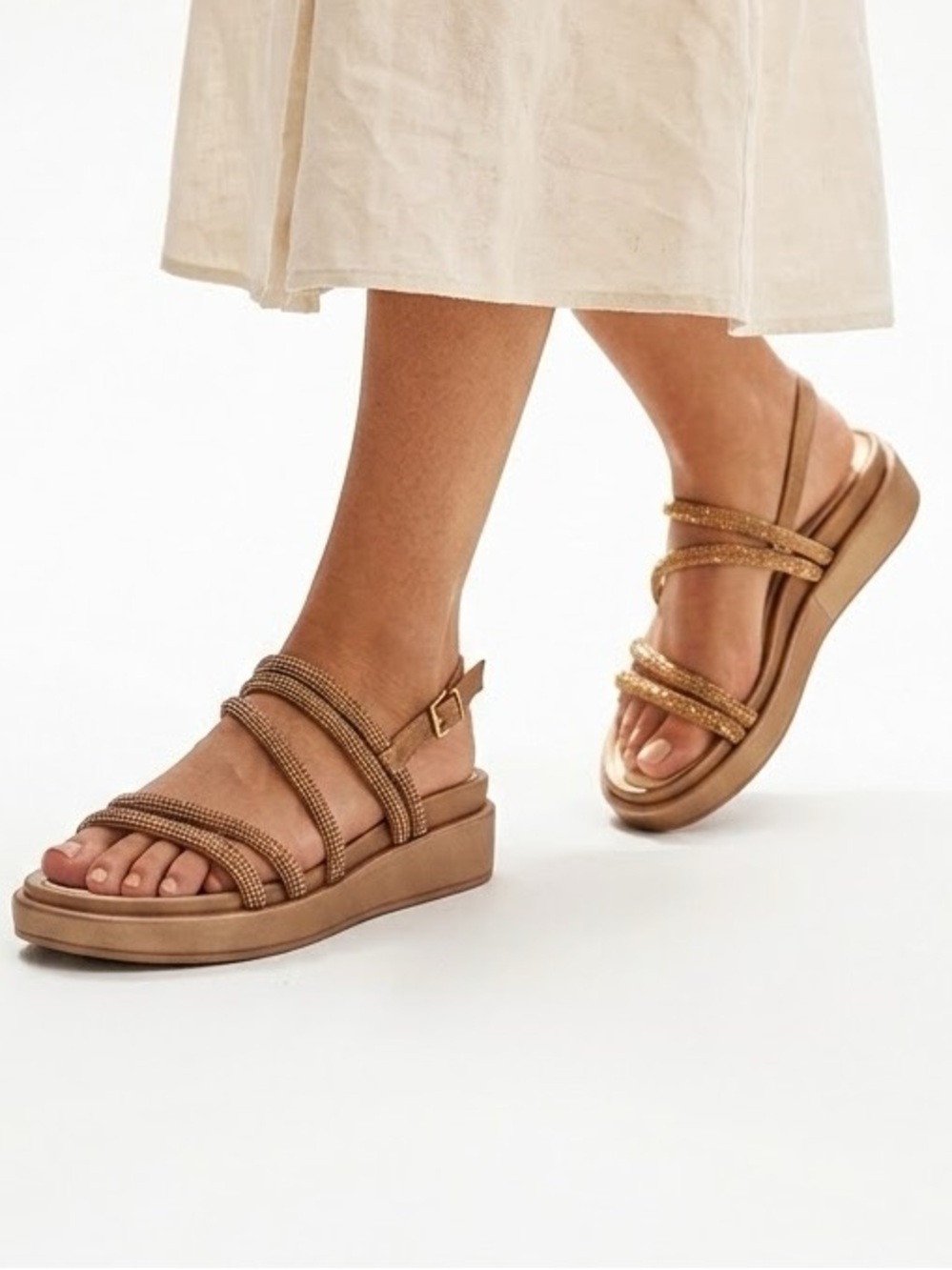 {Sz6} CAFeNOIR Sandals Made in Italy